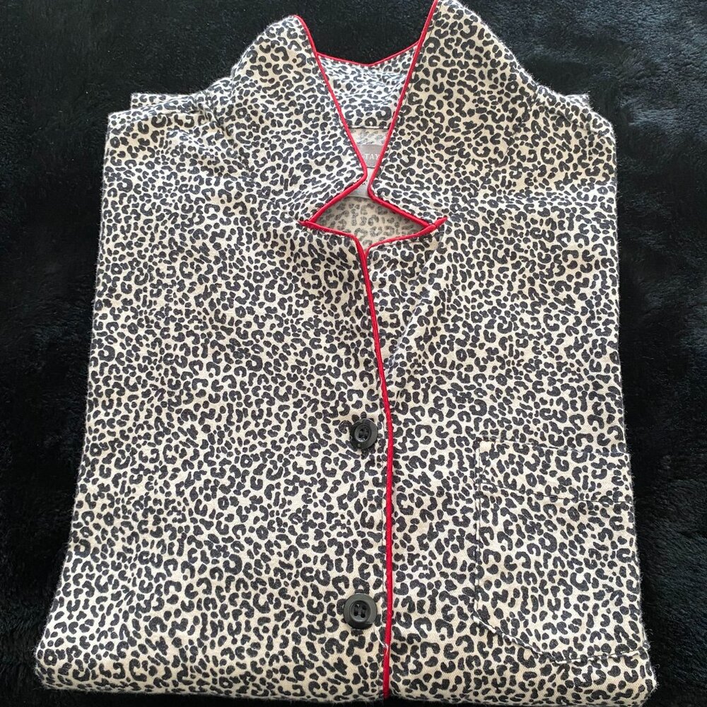 NWOT LORD & TAYLOR Nightshirt Animal Print Sz M/M